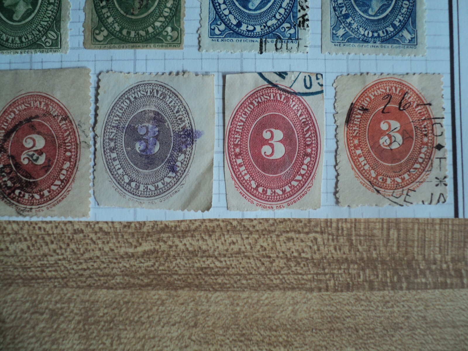 SUPER Mexico Stamp Collection early 1860's