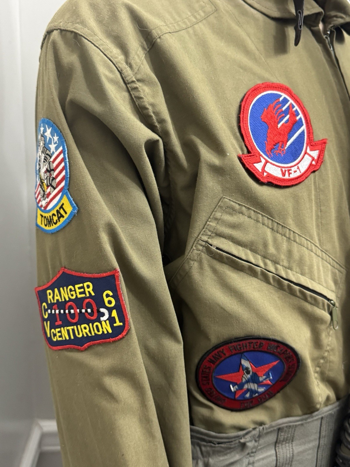 Top Gun Maverick Flight Suit Helmet Mask Gentex VX-1 Helmet Type USAF Full Setup