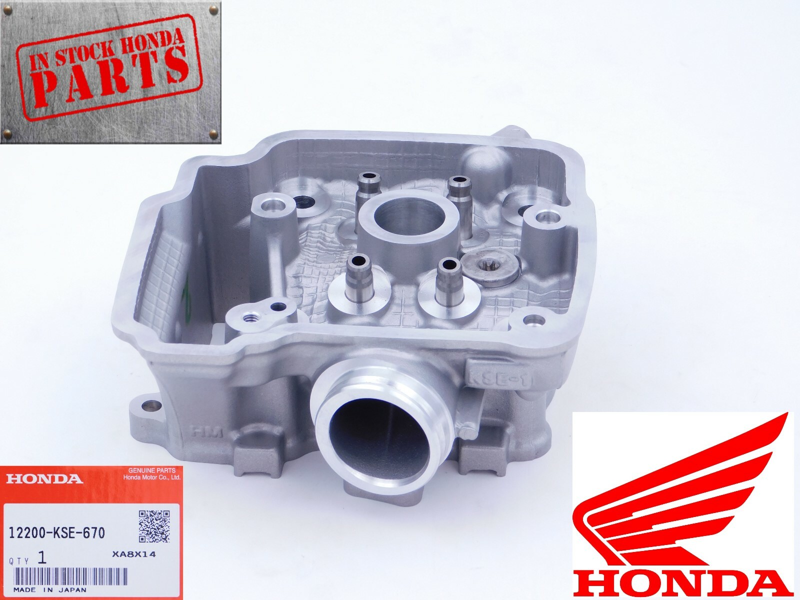 HONDA CYLINDER HEAD  2007-2009 CRF150 R/RB 12200-KSE-670 GENUINE OEM