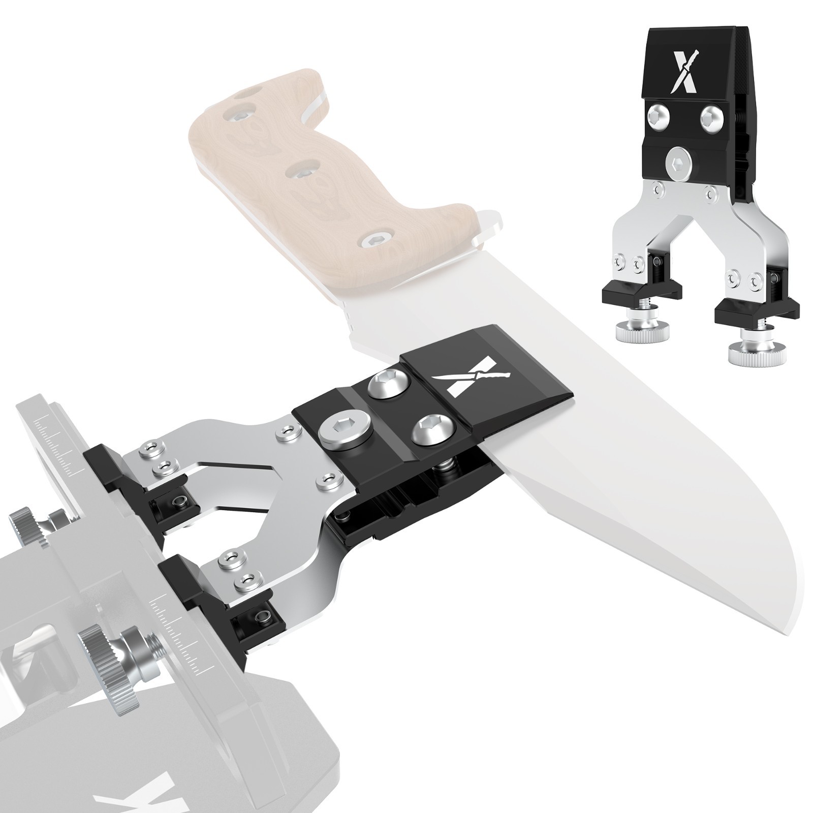 GEN3 Center Y Clamp for Knife Sharpening System, Fixed Angle