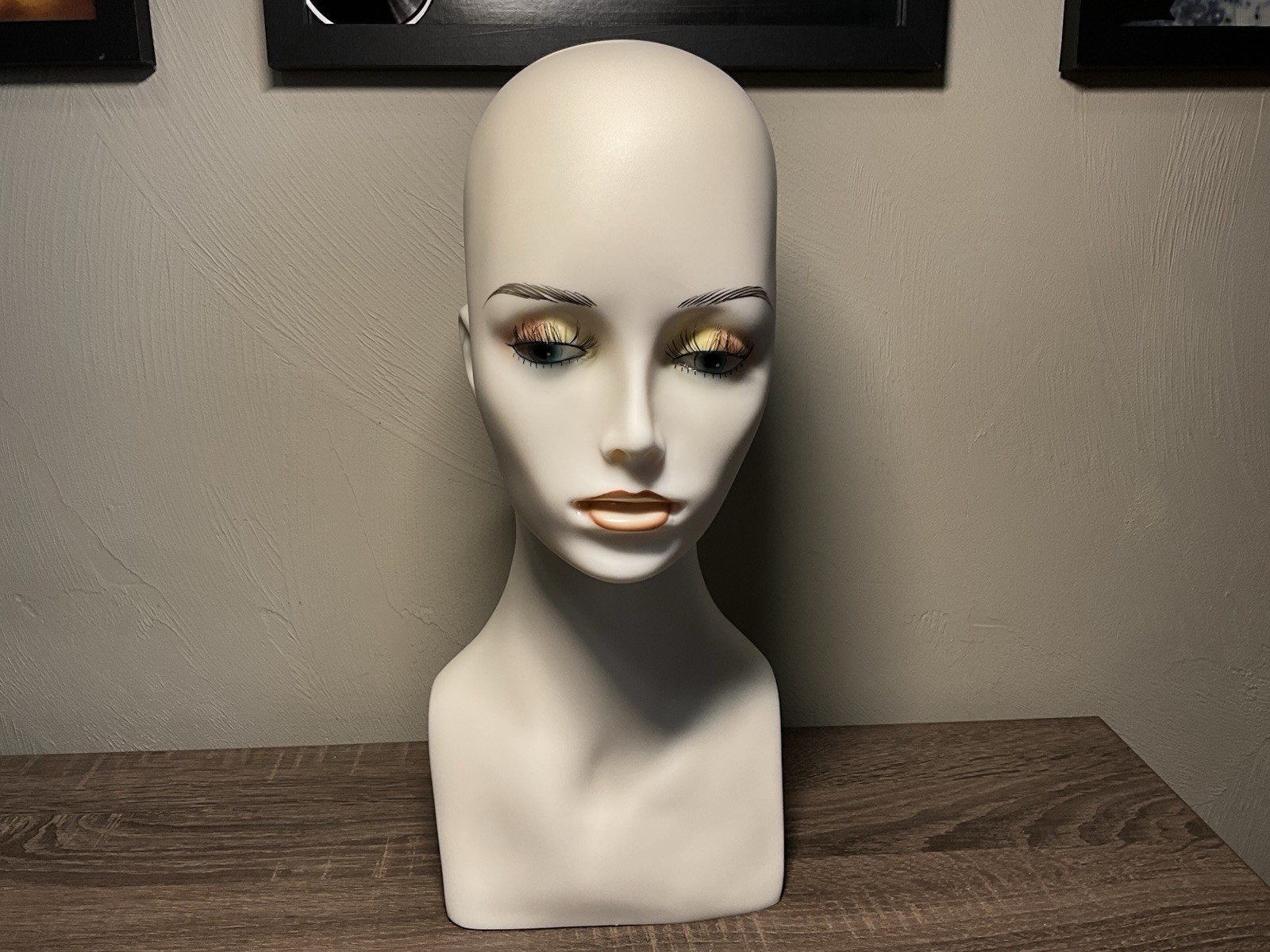 Female Mannequin Head for Wig Training and Display Hat Stand Holder *A*