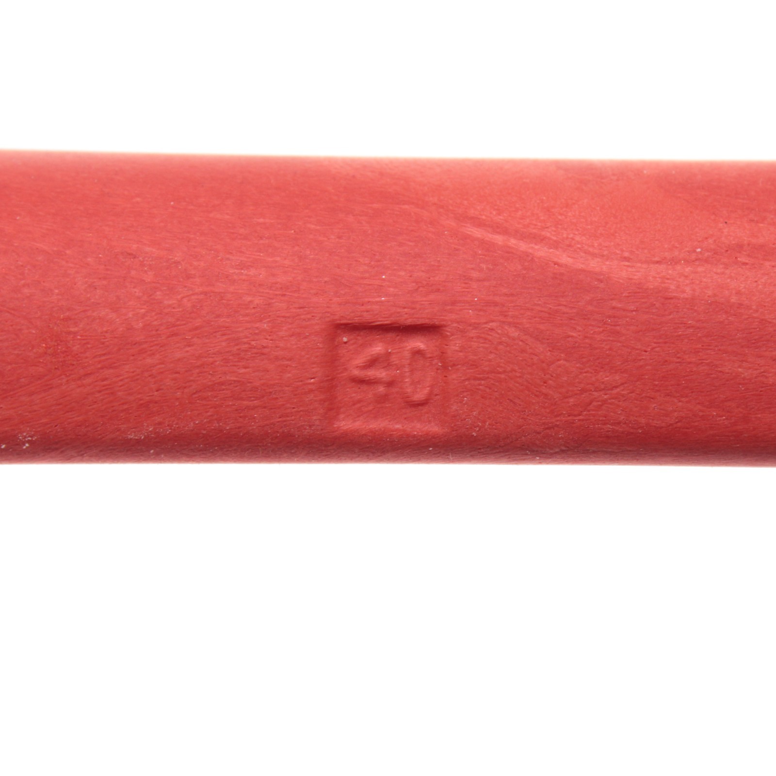 Isaia Suit Hanger Size 40 in Orangey Red with Purple Coral Composite