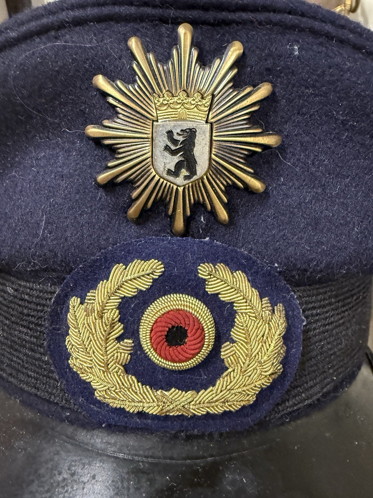 Ww1 Or Ww2 German Visor Hat