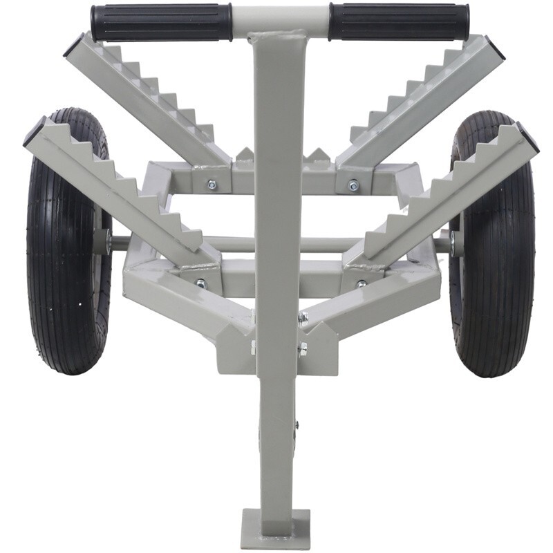 Heavy Duty Log Dolly with Chocker Chain & Load Binder Log Wood Transport