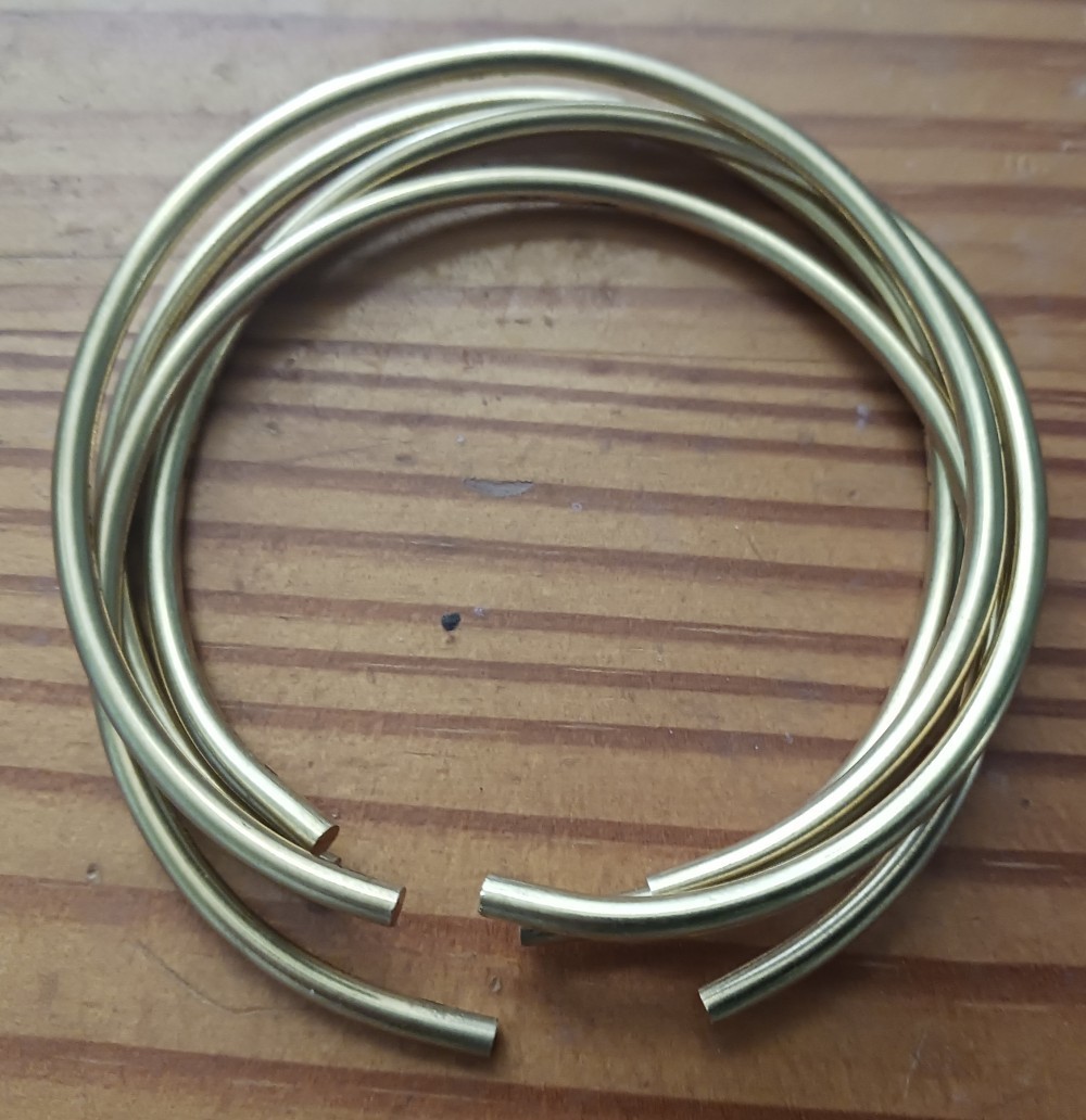 Vietnam Montagnard Yard brass bracelet tribal CIDG MIKE FULRO SF Special Forces