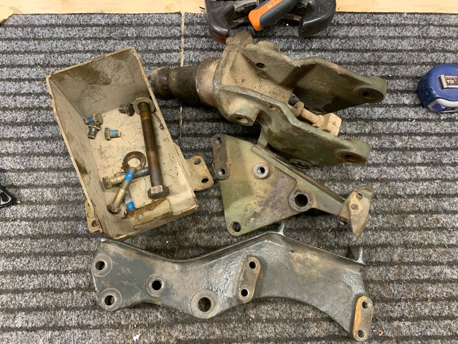 US M151 Jeep Vietnam M60 Cradle Mount Long Pintle M38 Pedestal M142 UNRESTORED