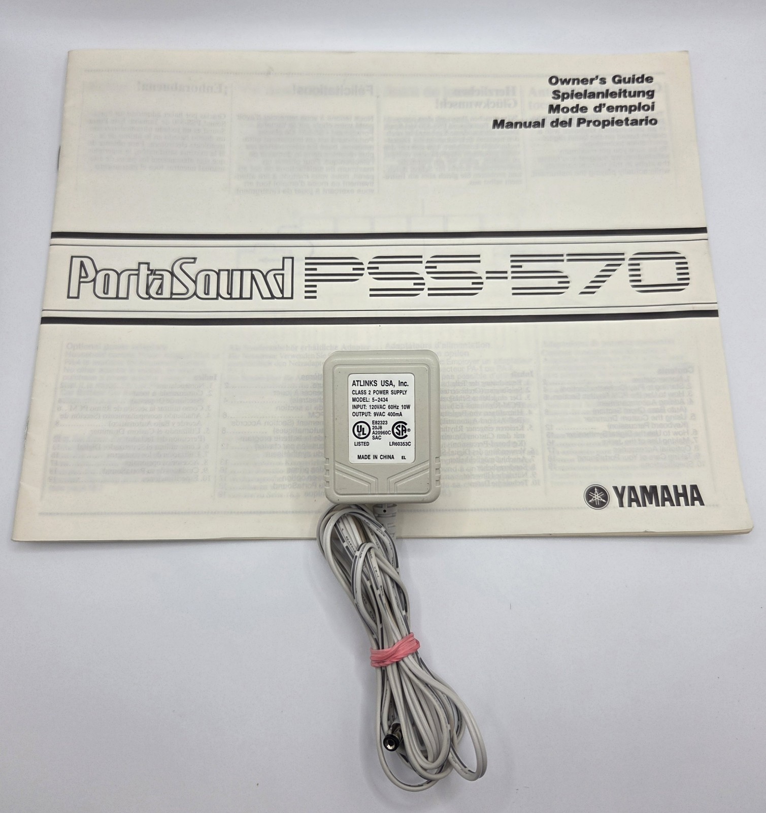 Yamaha Portasound PSS-570 Programmable Keyboard Synthesizer