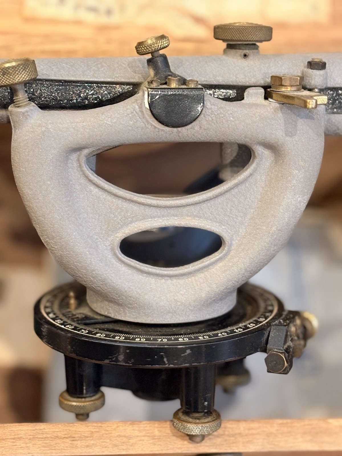 1960S BERGER ENGINEERING INSTRUMENTS SURVEYING TRANSIT LEVEL 200A w Box BOSTON