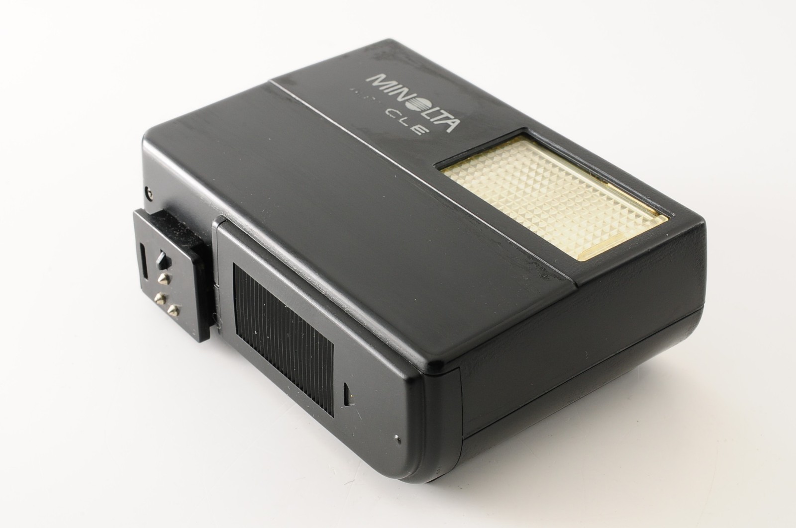 [VINTAGE] MINOLTA Auto CLE CL TTL Electro Flash Strobe w/ Case From JAPAN #A005