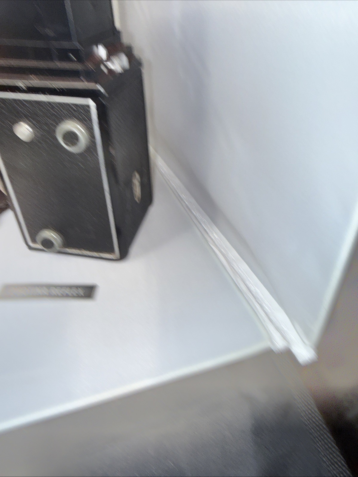 Antique Photina Reflex Camera With Case Untested