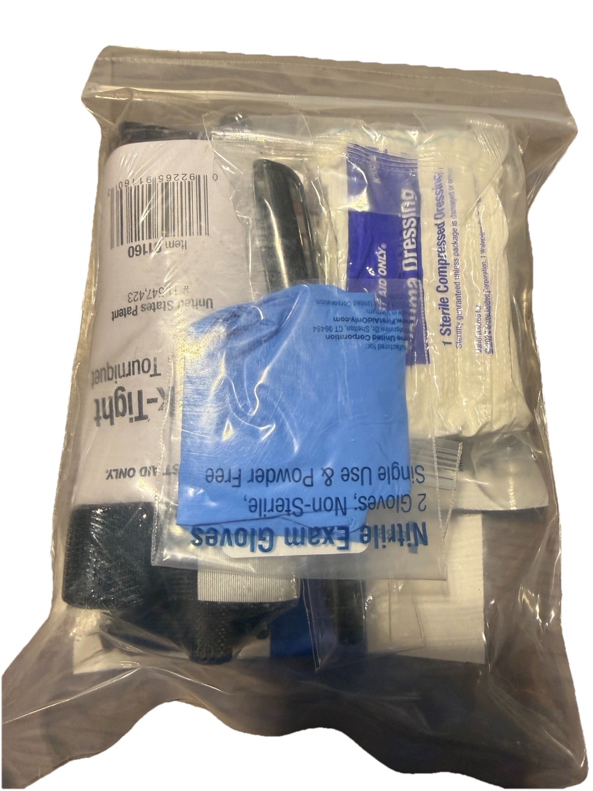 Right Response Bleeding Control LIMB AND TORSO Kit 8 Pieces New