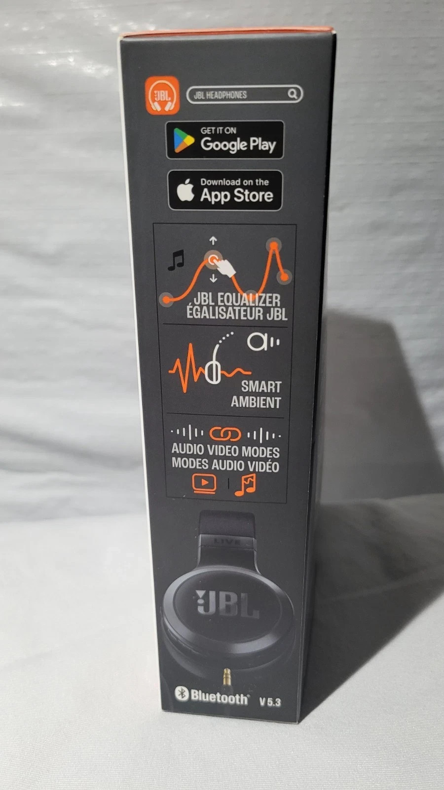 JBL Live 675NC True Adaptive Noise Cancelling Bluetooth Headphones Open Box