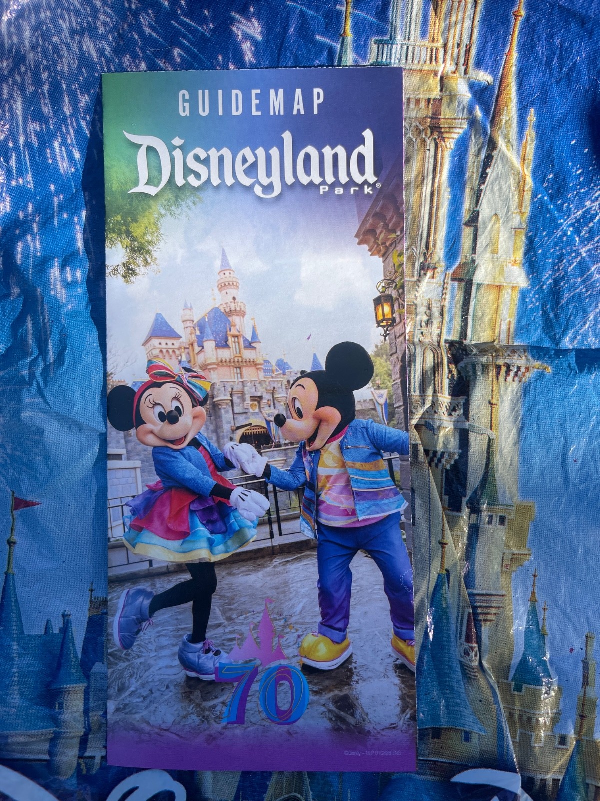 Disneyland DCA Park Guide Map January 2026 70th California Adventure Guidemap