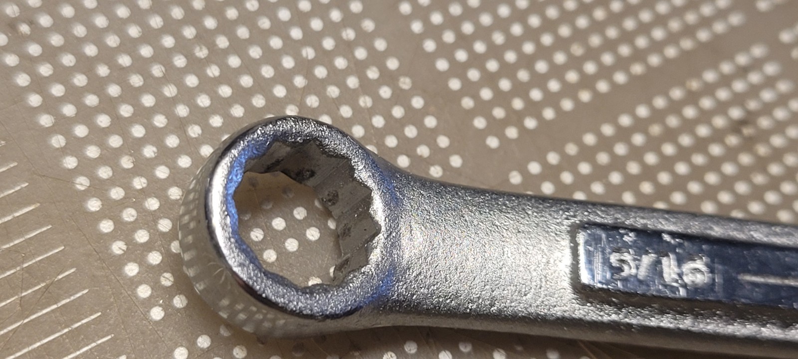 VTG Craftsman Combination 12 Pt Wrench USA 5/16