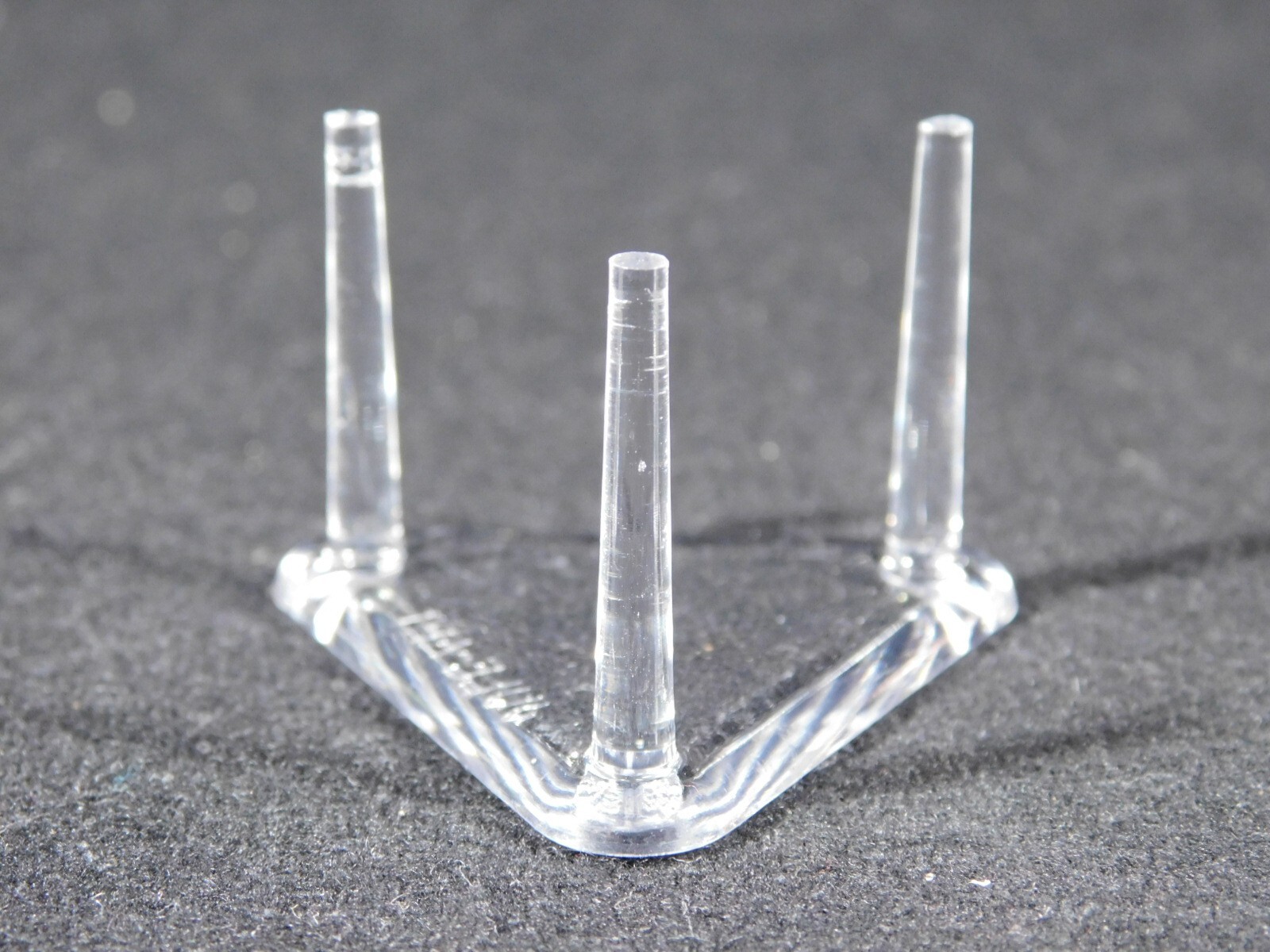 Display Stand Three Post Clear Lucite MINI Size