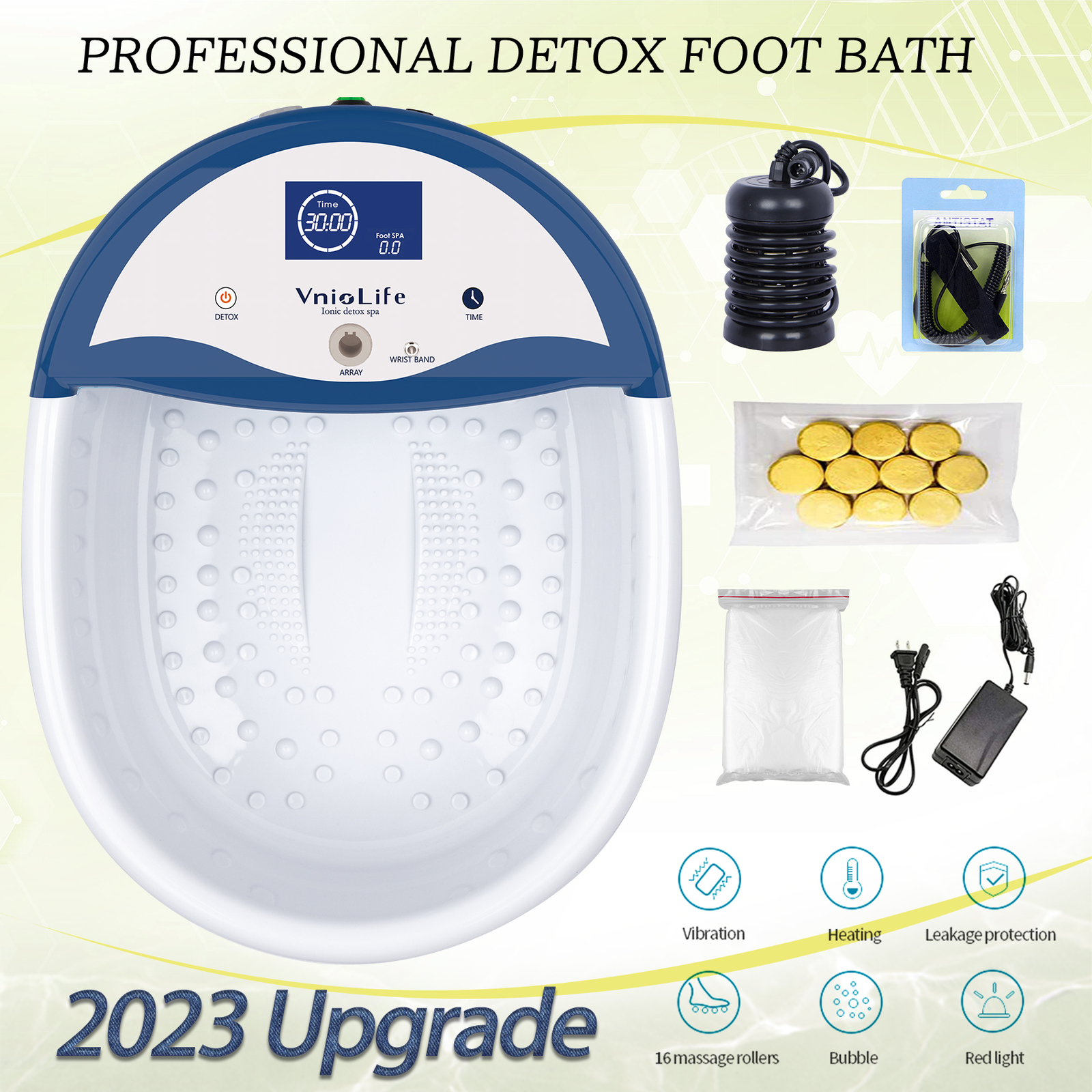 Ionic Foot Spa Bath Detox All-in-One Machine 2023 Ion Heavy Metal Detox System
