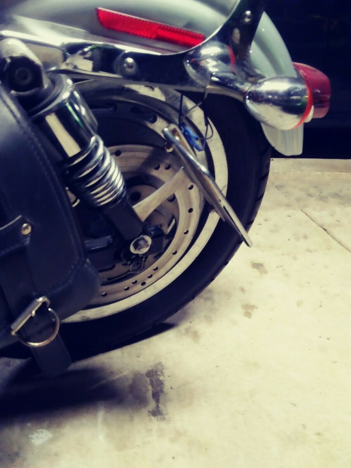 Side License Plate Relocation Bracket for HARLEY DAVIDSON SPORTSTER All Years