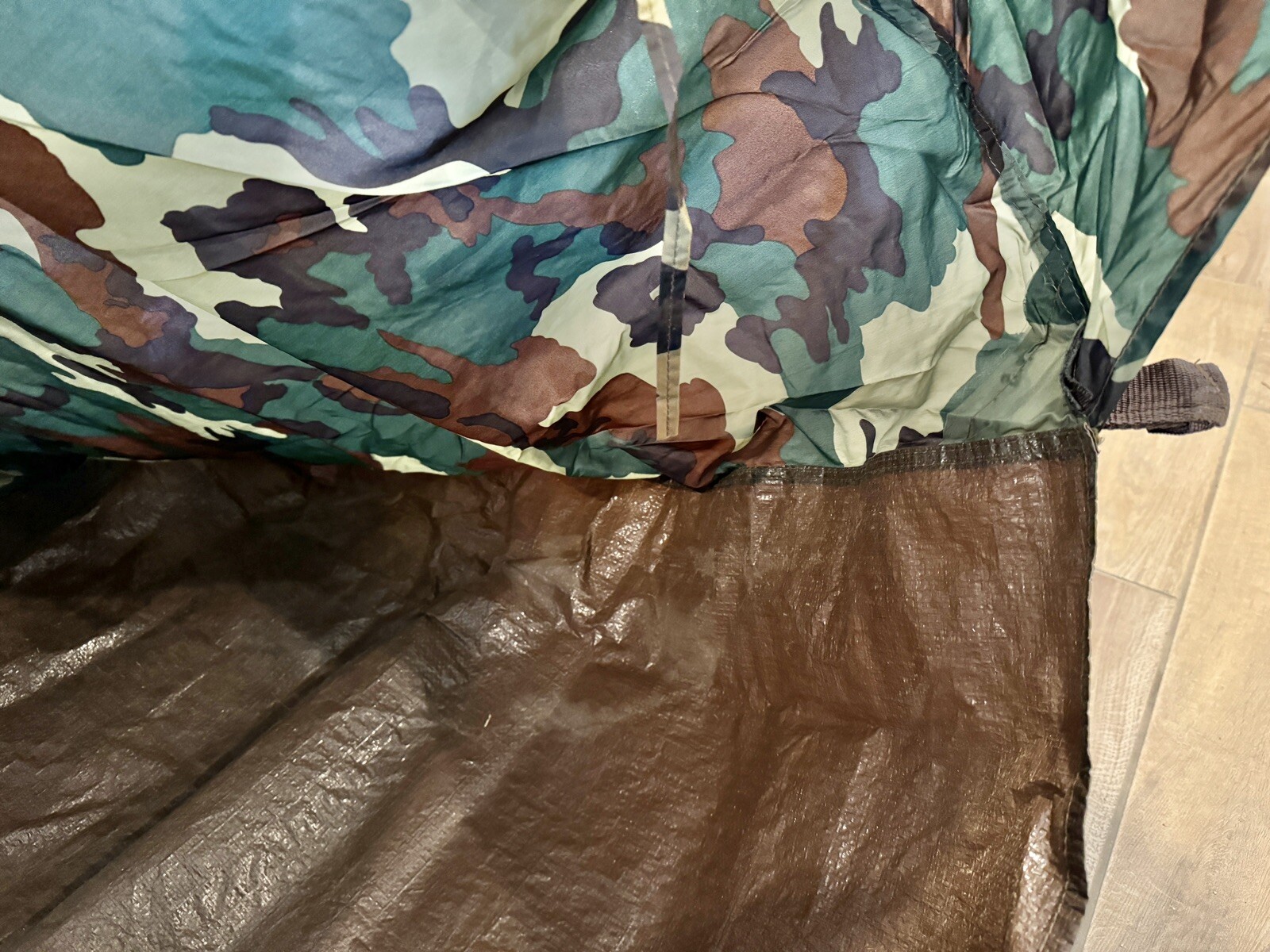 1986 ERO Hasbro G.I. Joe “Trooper Dome” Camo Play Tent - Incomplete! Read Descri