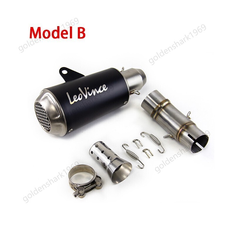 For Kawasaki Ninja 400 Ninja 500 Z400 Z500 Exhaust Tips Mid Pipe Slip On Muffler