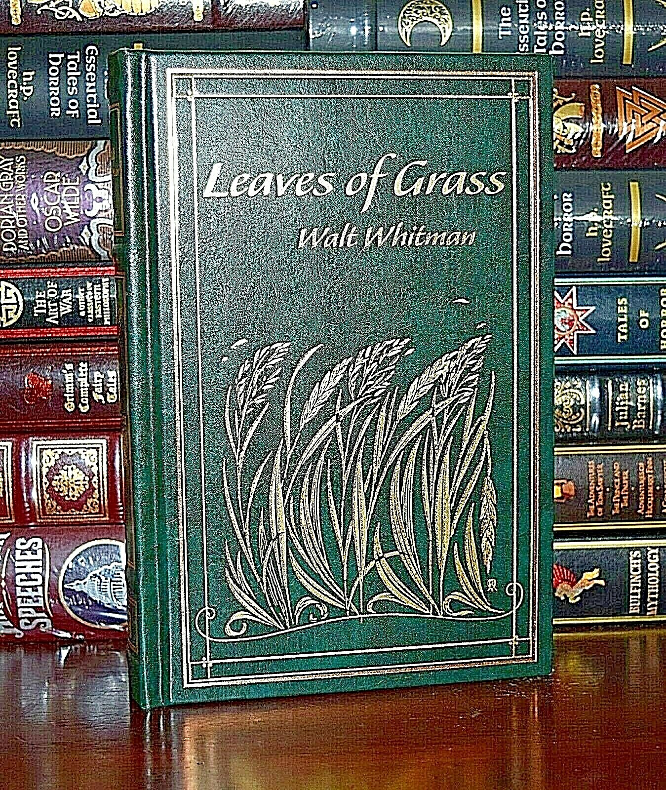Leaves of Grass by Walt Whitman New Leather Bound Collectible Hardcover Gift
