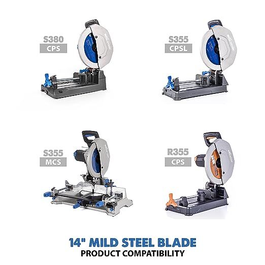 Evolution 14BLADESSN Stainless Steel Cutting Saw Blade, 14-Inch x 90-Tooth