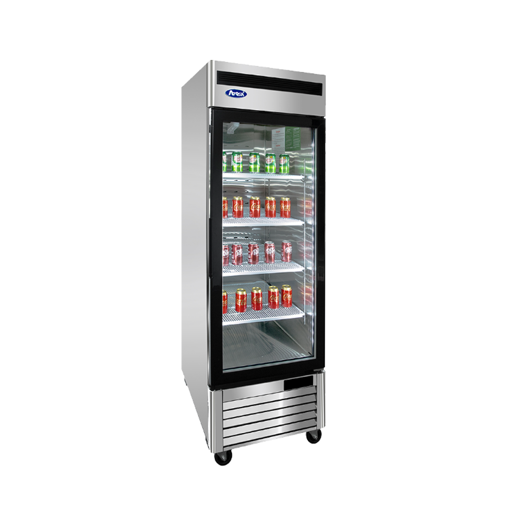 Atosa MCF8701GR, Bottom Mount 1 GLASS Door FREEZER