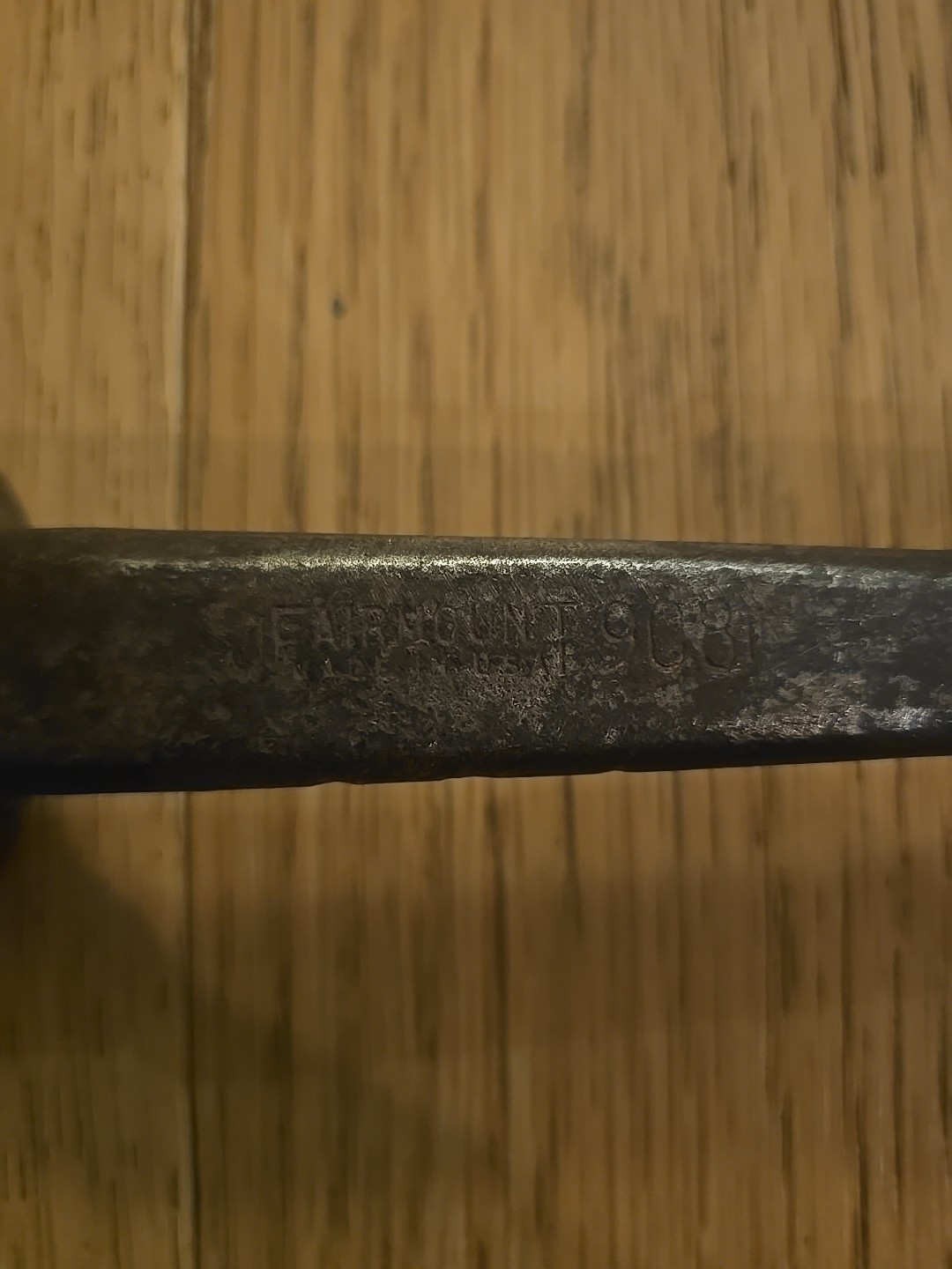Vintage FAIRMOUNT ~ 1 1/4" WRENCH Long~ Made in USA