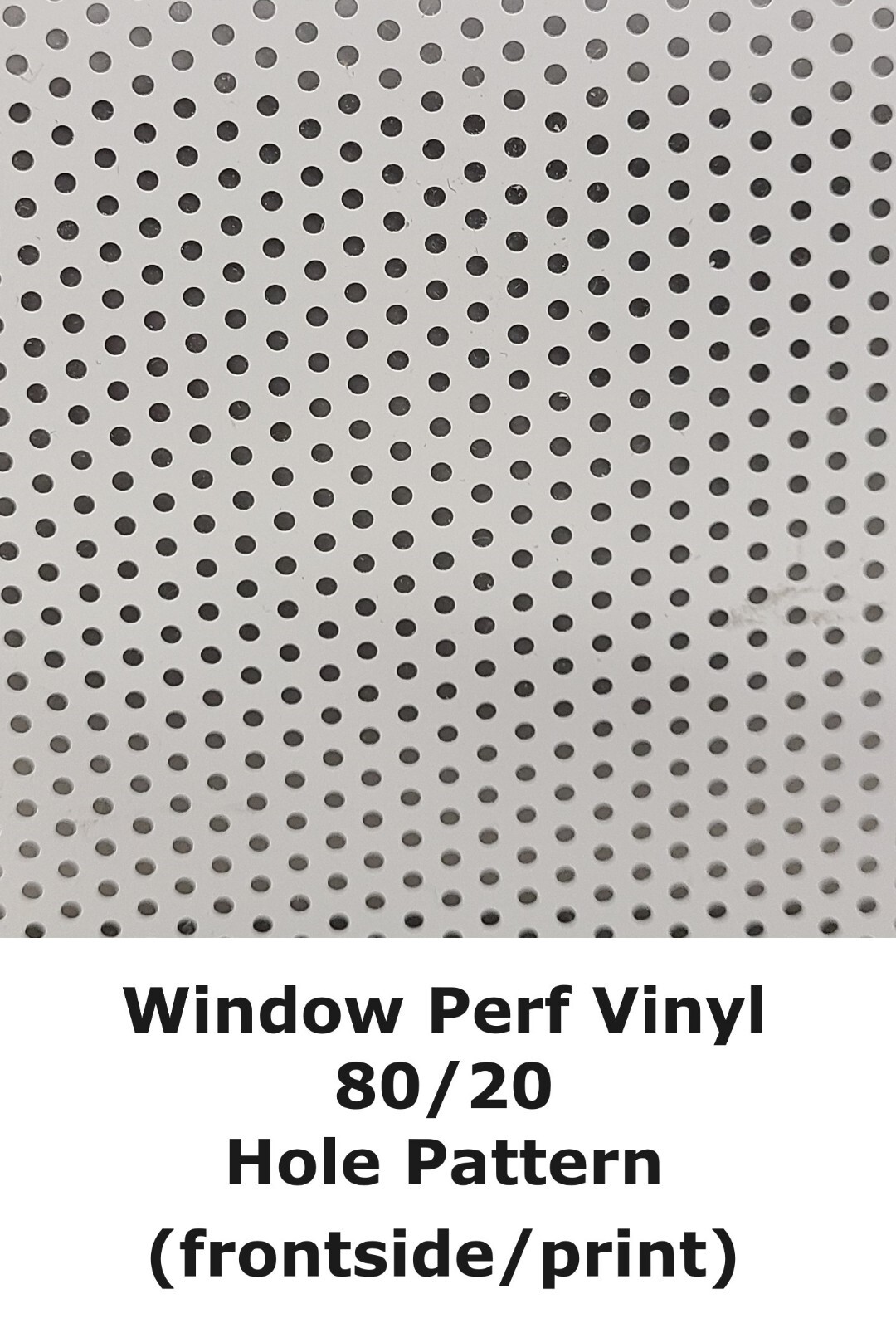 Window Perf Vinyl One-Way Vision Roll Solvent & Latex (Choose Size & Type)