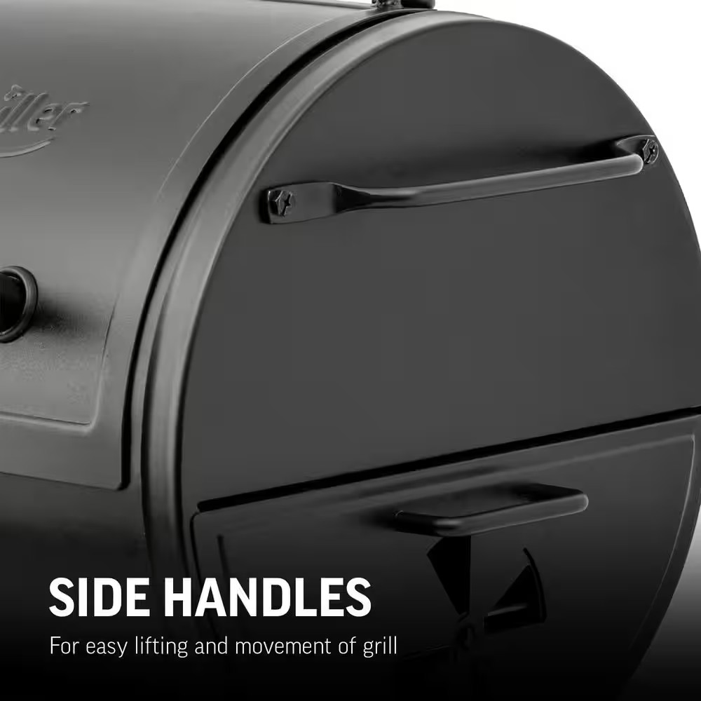 Portable Charcoal Grill or Side Fire Box with Adjustable Air Vents, Heavy Duty -