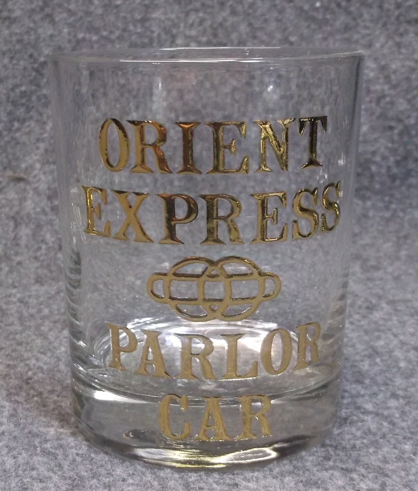 RARE VINTAGE CERA "WORLD FAMOUS BAR COLLECTION" SET OF 6 GLASSES 22K GOLD TRIM