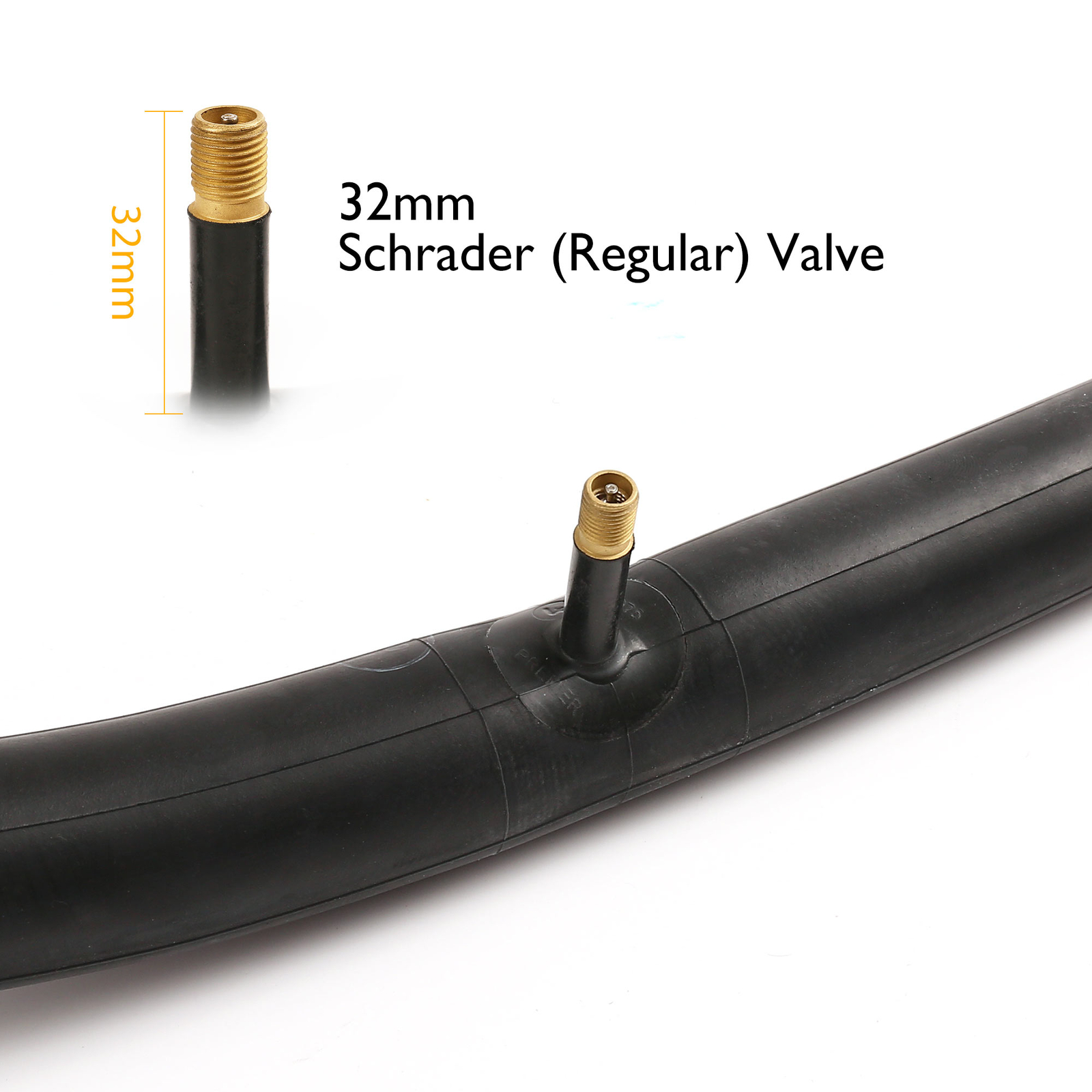 2 x 16" 1.95/2.125 Bike Inner Tube 2 Tire Levers Bicycle Rubber Tire Interior