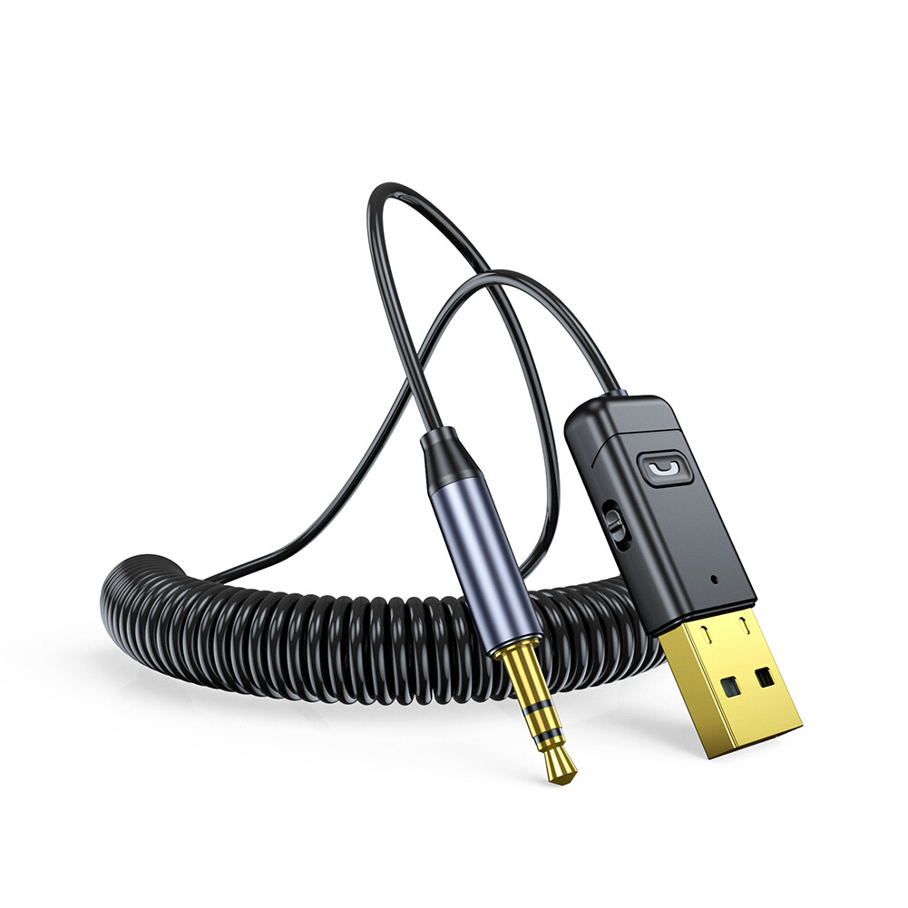 Wireless USB Bluetooth 5.0 Audio Transmitter Receiver AUX Adapter For TV Car Lot