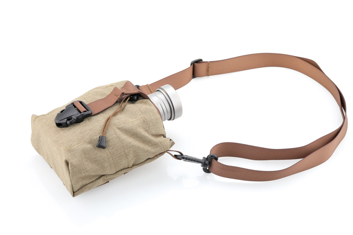 Keith Titanium Ti3060 Canteen Mess Kit - New Ultralight Carrying Pouch