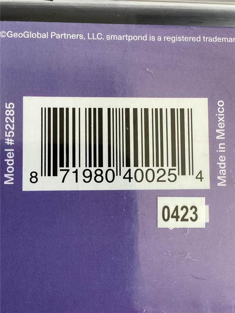 + SmartPond 9W UV Pond Clarifier Treats Up to 800 Gallons 52285 NEW
