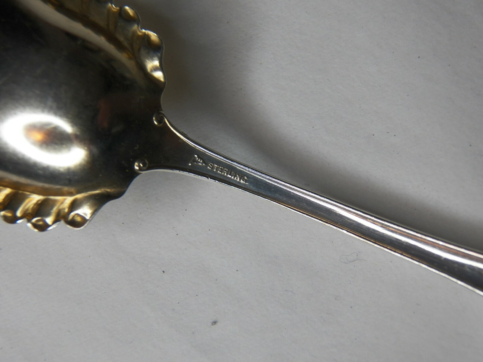 WATSON PRINCESS STERLING SILVER JAM SPOON 6 3/4 NO MONOGRAMS