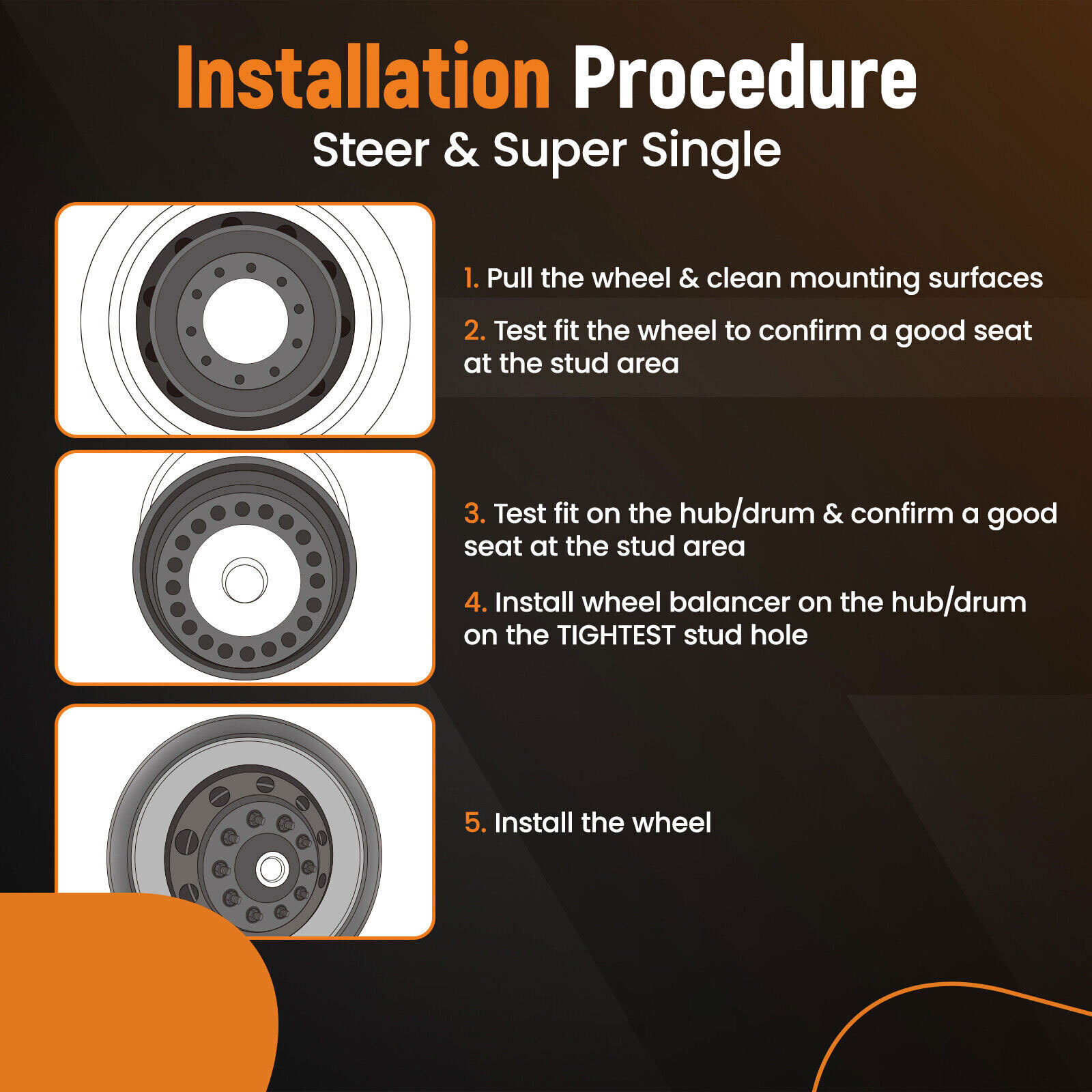 2X CENTRAMATIC 800-822 AUTO WHEEL BALANCER SET 2 FOR 22.5-24.5" WHEEL - STEER