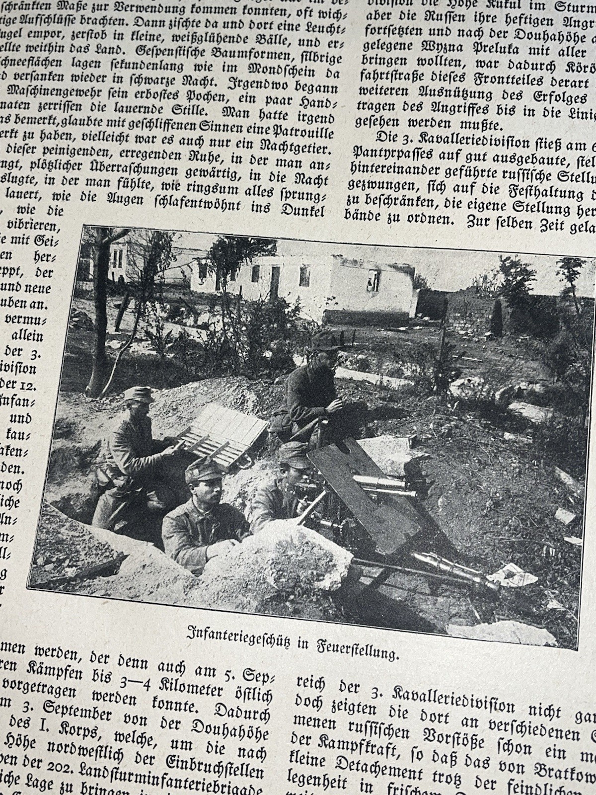 WW2 German Era Original Die Geschichte Des Weltkriegs Book #3 on German Military