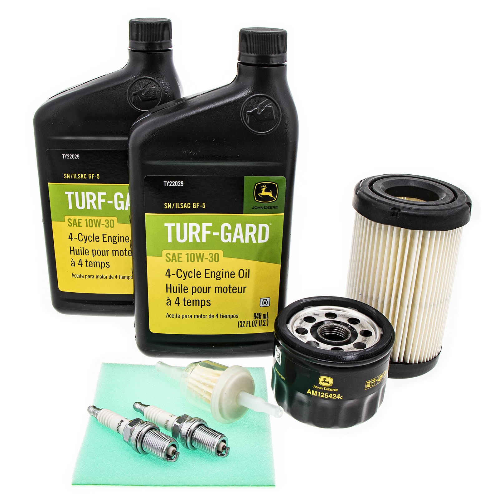 John Deere LG277 Home Maintenance Oil Change Kit for X330 Series Tractors