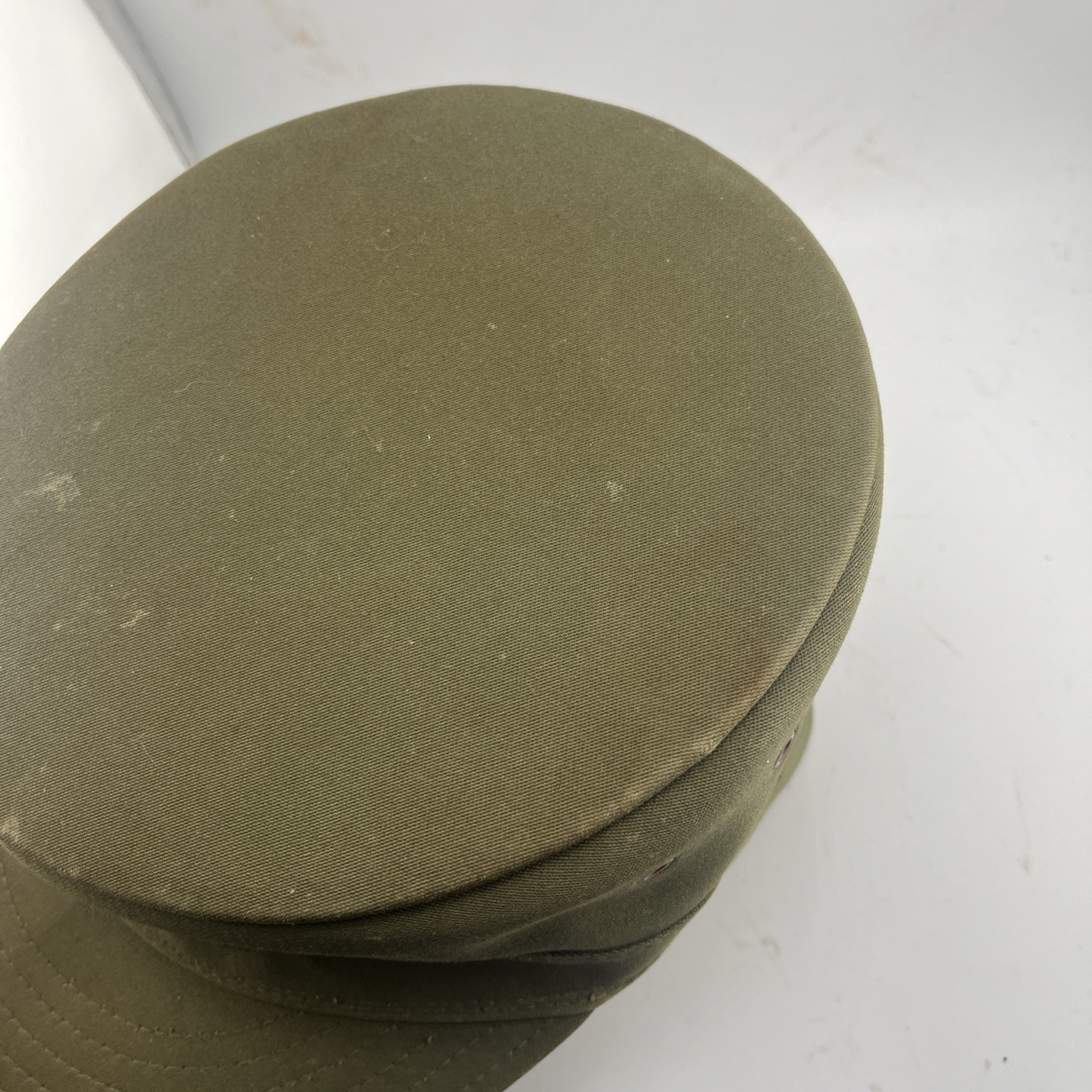 KOREAN WAR ERA 1950s US ARMY RIDGEWAY CAP - Rare Variant - Winter Version USAF