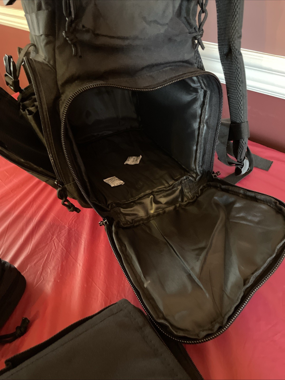 NWT Tactical Range Backpack Removable Divider Gun Cases Bag 4 Pistol Carrying