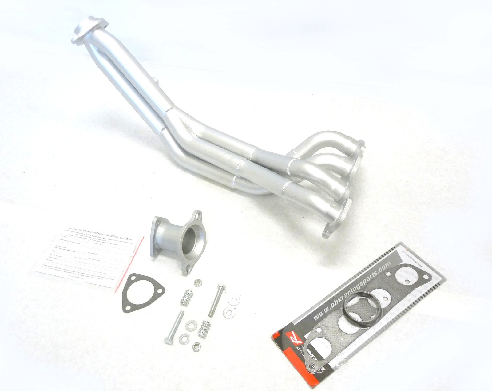 OBX Stainless Manifold 03-05 Honda Civic Si K20A3 02-07 RSX Base K20A3 Ceramic