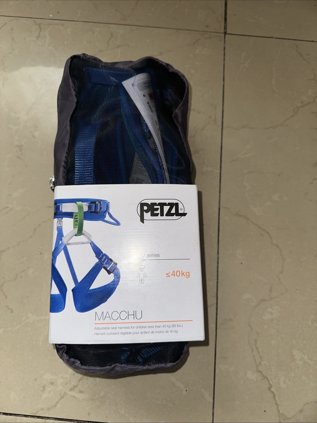 Petzl Macchu Children's Climbing Harness