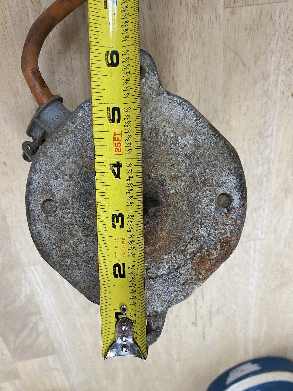 APPLETON EXPLOSION PROOF Glass industrial Light fixture Antique