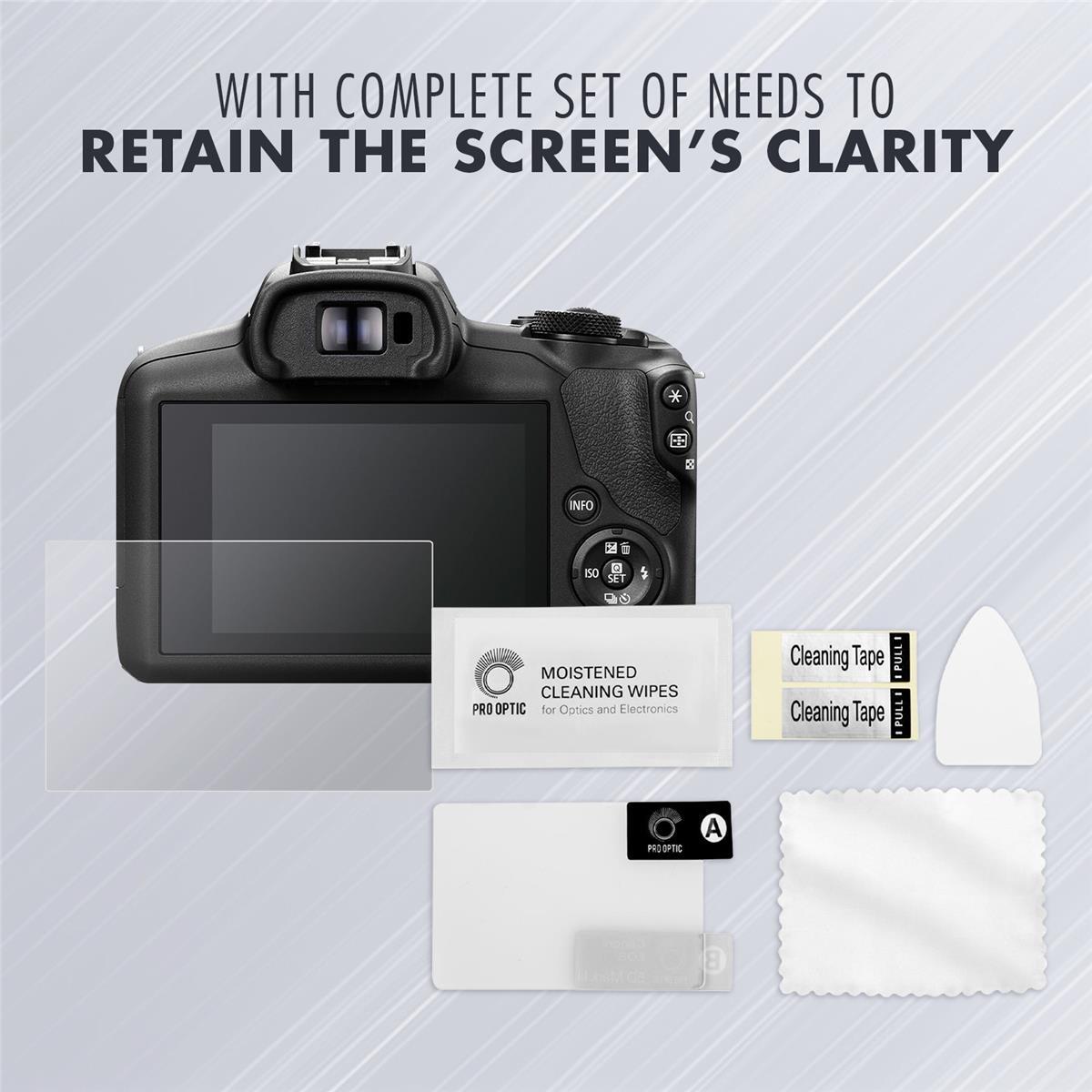 ProOptic Glass Screen Protector for Canon R100 Camera #PRO-SP-CAR100