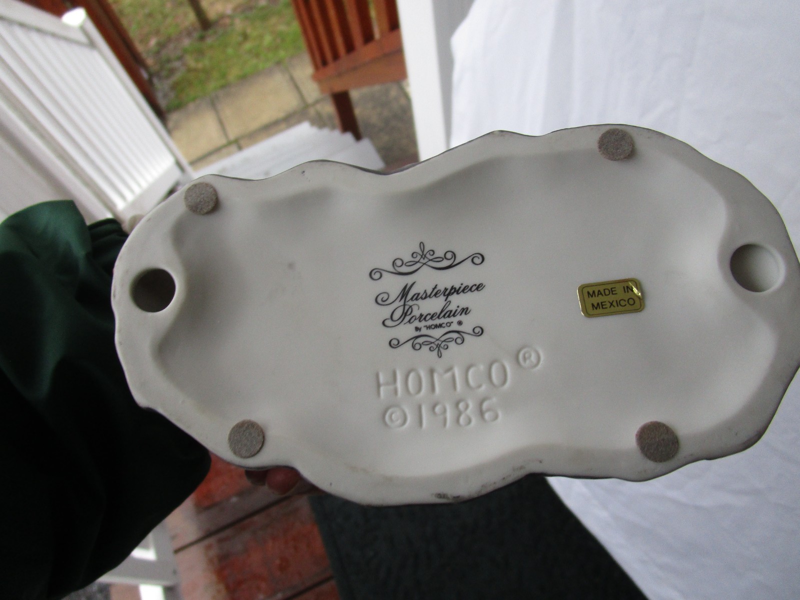 Masterpiece by Homco ~[ Porcelain Whitetail Buck Lifelike Figurine 1986 ] ~~!!!!