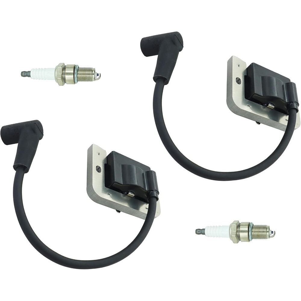 2Pcs Ignition Module 24HP 7000 Series engine w/Spark Plug For Kohler 32-584-06-S