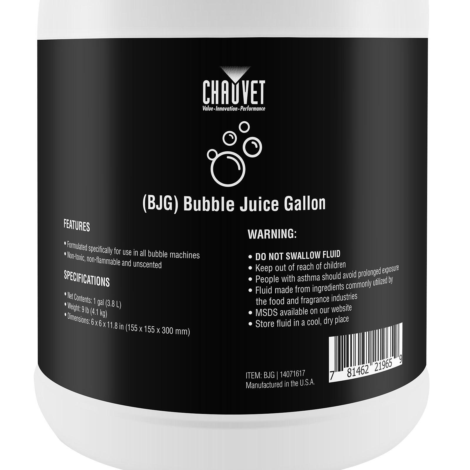 Chauvet DJ Bubble Fluid - 4 Gallons