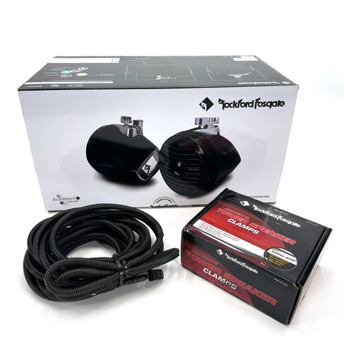 RockFord Fosgate, 6.5" FULL RANGE TOWER SPEAKER KIT RM1652W-MB
