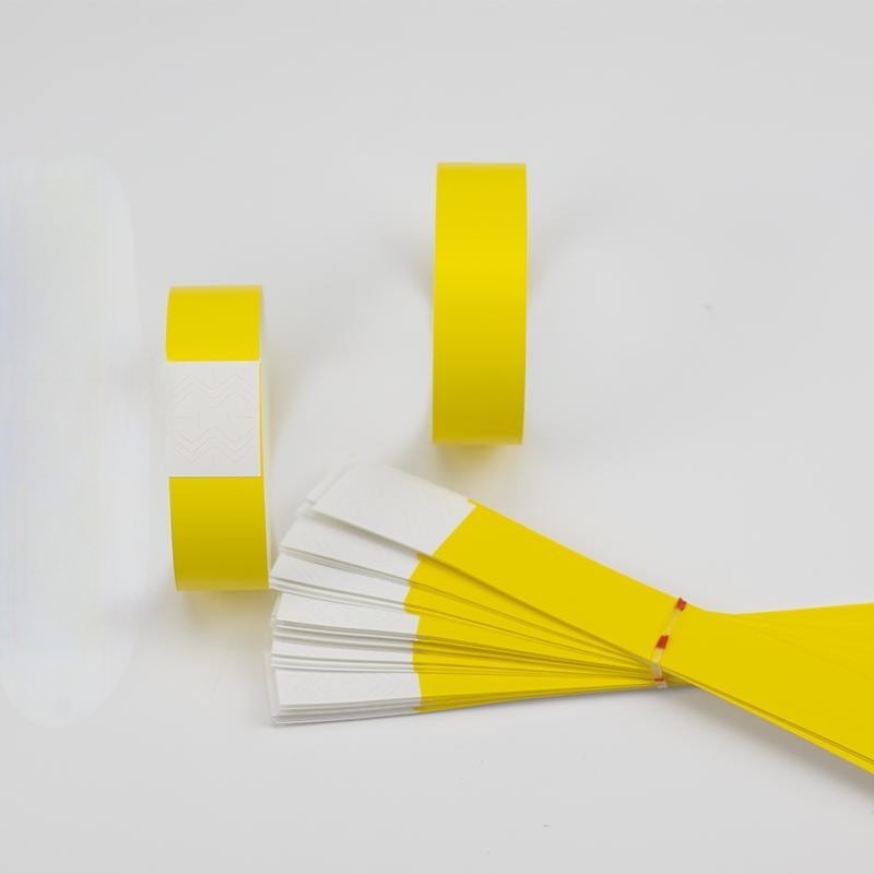 Custom Paper Wristbands Events Security Paper Bracelets Personalise Event Club