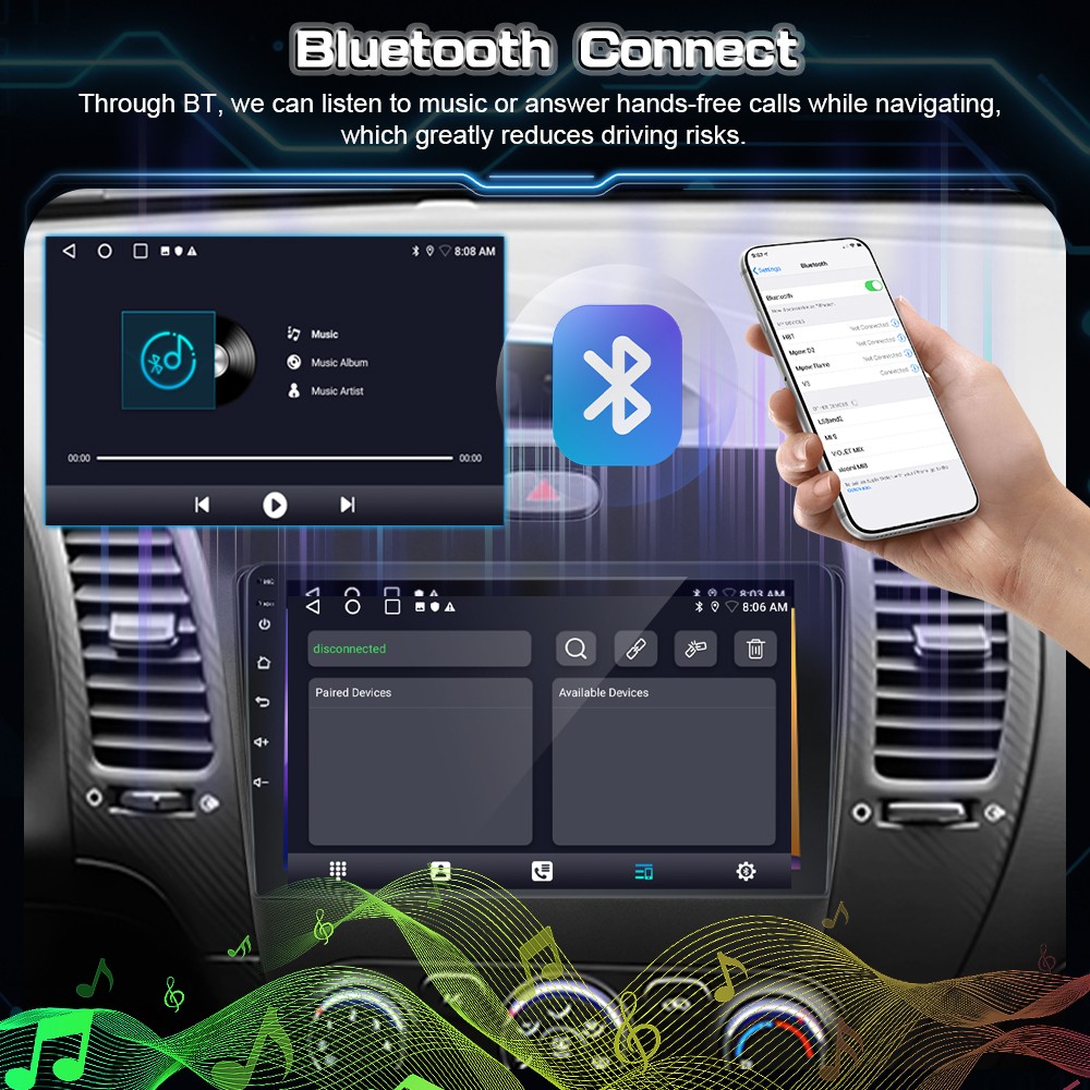 For 2014-2018 Kia Forte Apple CarPlay Android 16.0 Car Stereo Radio GPS Navi RDS